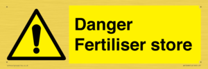 Danger Fertiliser store